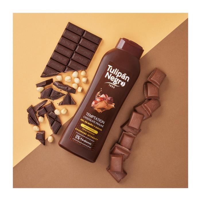 Gel Douche - Gourmandise Intense Chocolat Praliné - 650 Ml - sans Alcool - Mixte thumbnail 3
