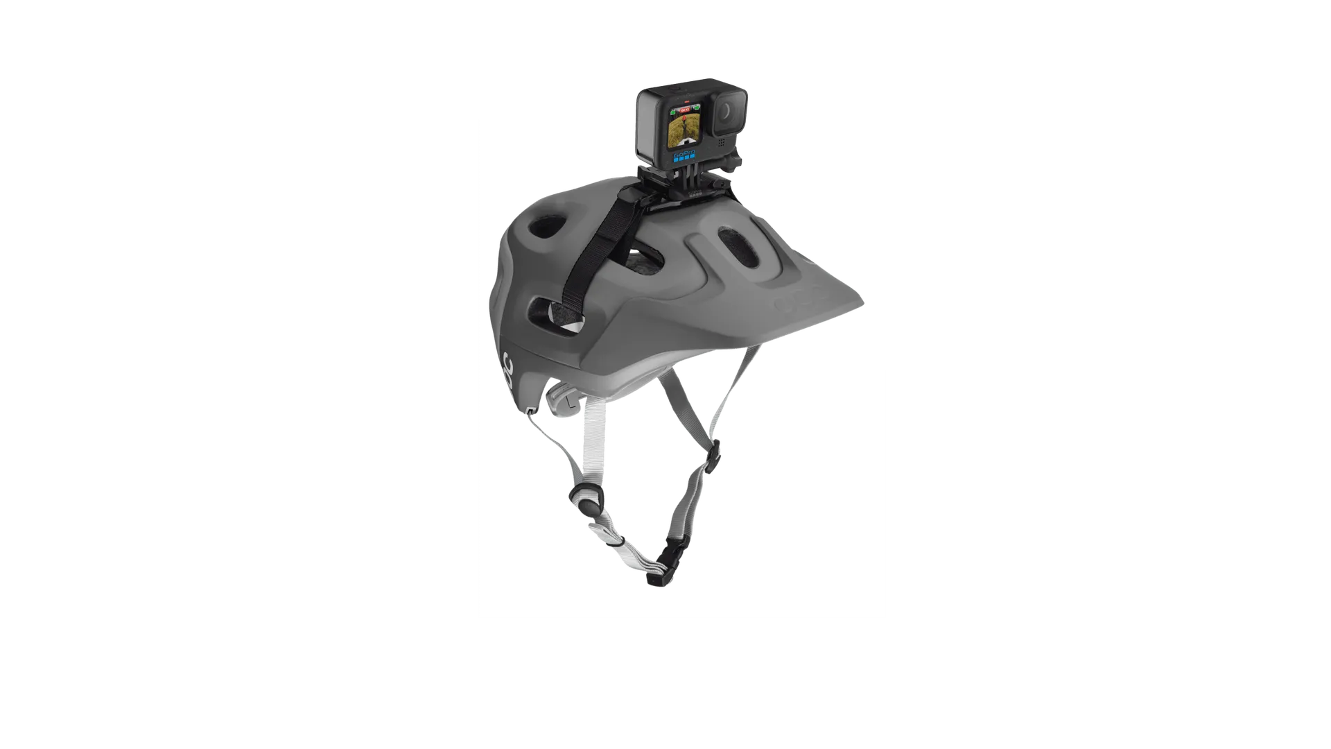 SANGLE POUR CASQUE VENTILÉ VENTED HELMET STRAP W/BASE PLATE - NOIR thumbnail 2