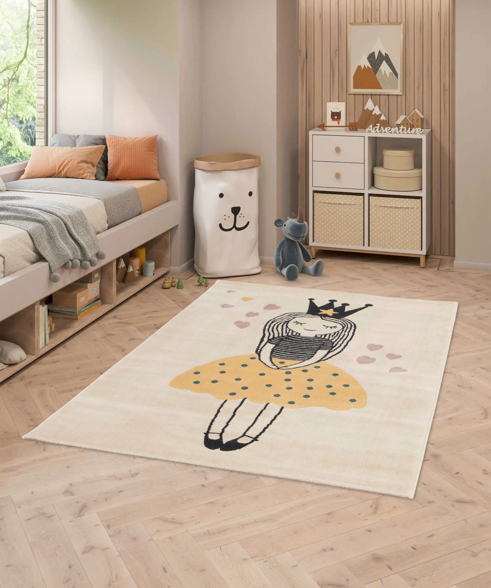 Canvas Tapis N°11 Moderne 120x170 Cm thumbnail 1