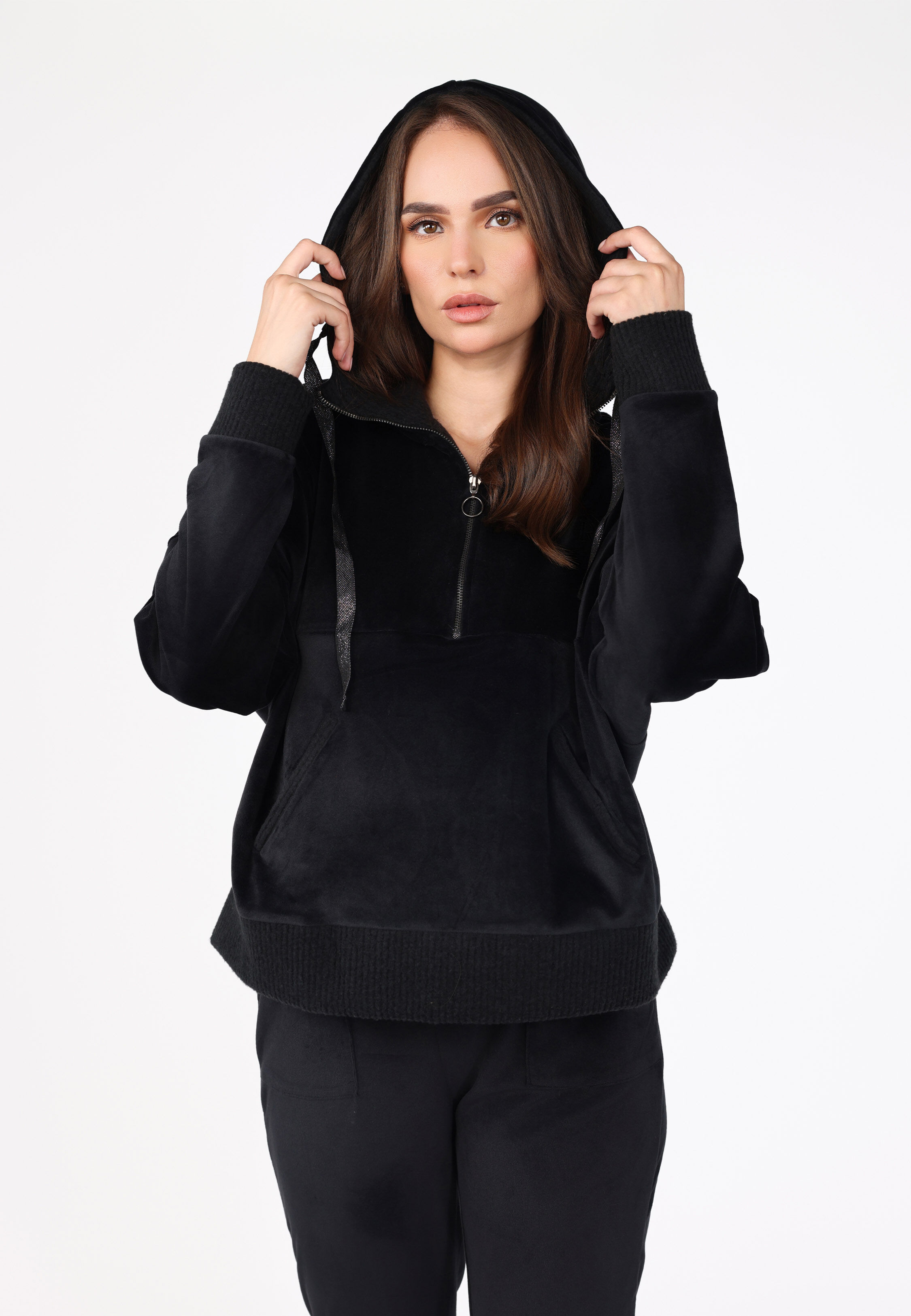 Ensemble Pyjama à Capuche | Collection Velvet MLC thumbnail 3