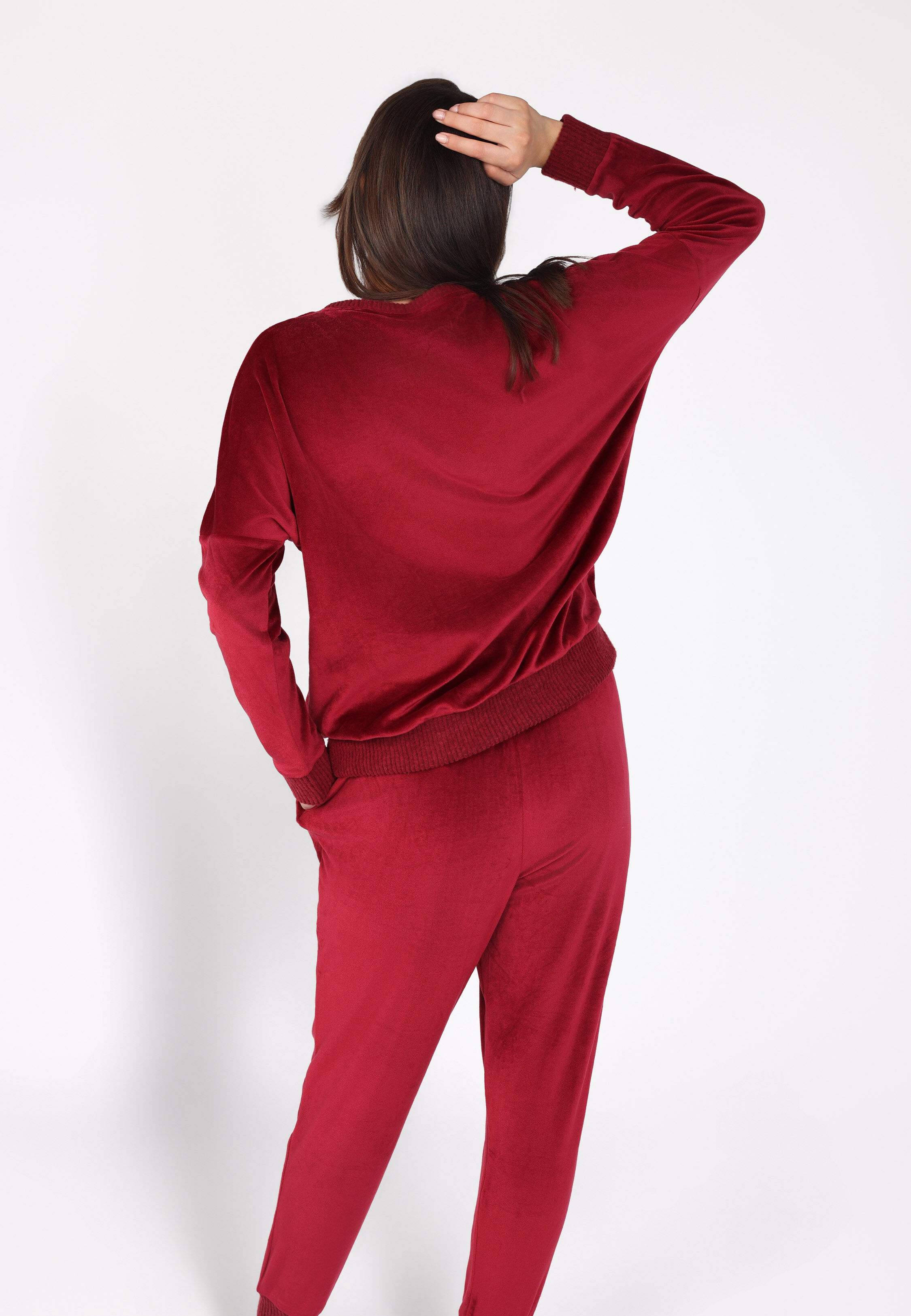 Ensemble Pyjama Col Rond | Collection Velvet MLC thumbnail 4