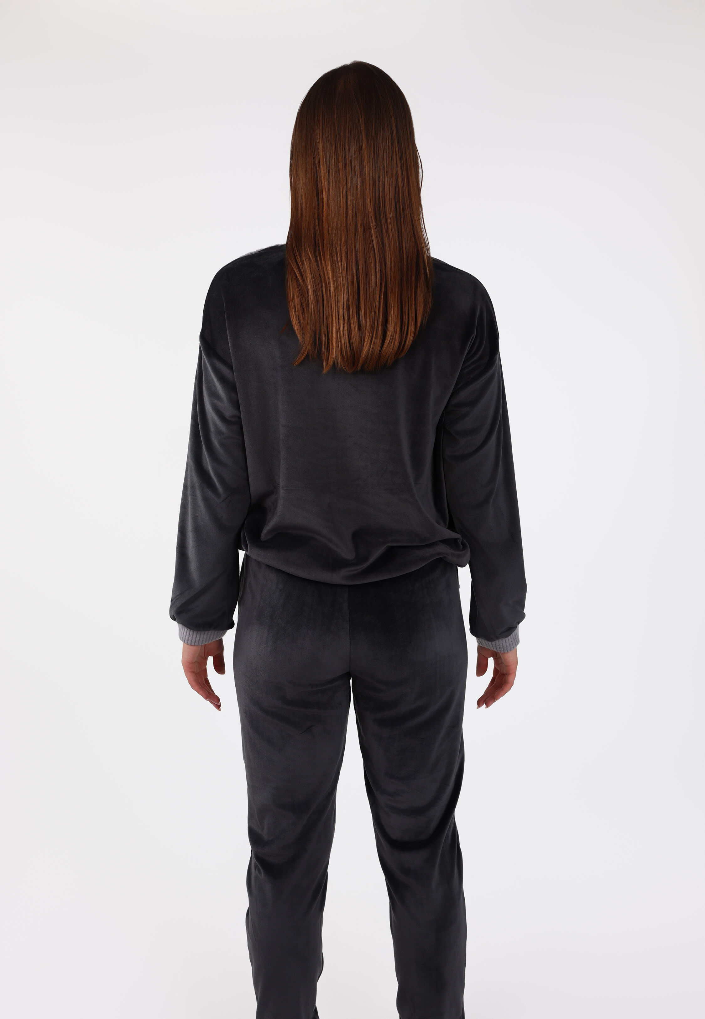 Ensemble Pyjama à Boutons Epaule | Collection Velvet MLC thumbnail 4