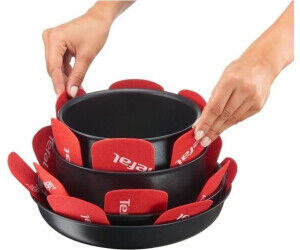 SET 4 PROTECTEURS POELES ROUGE