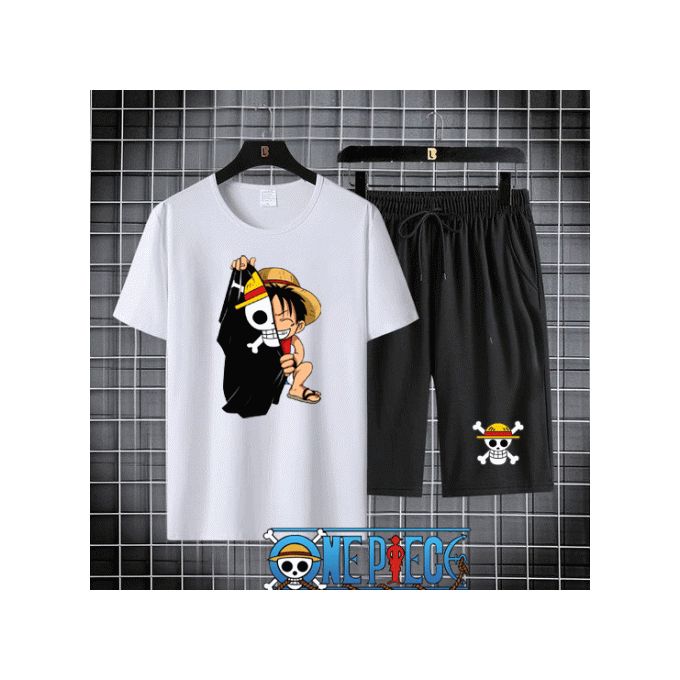 Ensemble 2 Pièces pour Homme Short et T-shirt Anime thumbnail 1