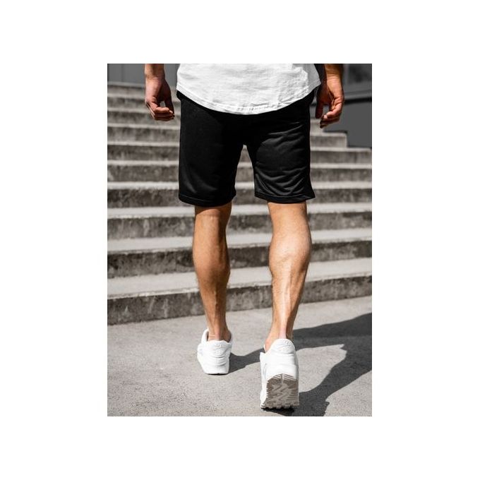 Ensemble 2 Pièces pour Homme Short et T-shirt Noir Anime thumbnail 3