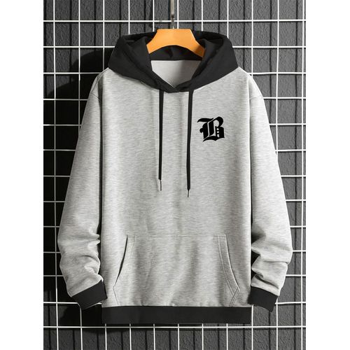 Sweat-shirts à Capuche Gris /ori Homme thumbnail 4
