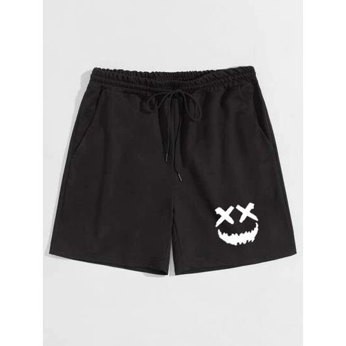 Short Noir Simple pour Homme Imp/02295 thumbnail 2