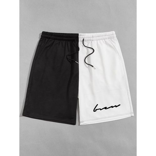 Short Homme -noir et Blanc thumbnail 1
