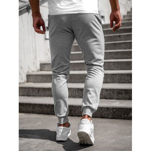 Pantalon Style Sport pour Homme Noir et Gris thumbnail 4