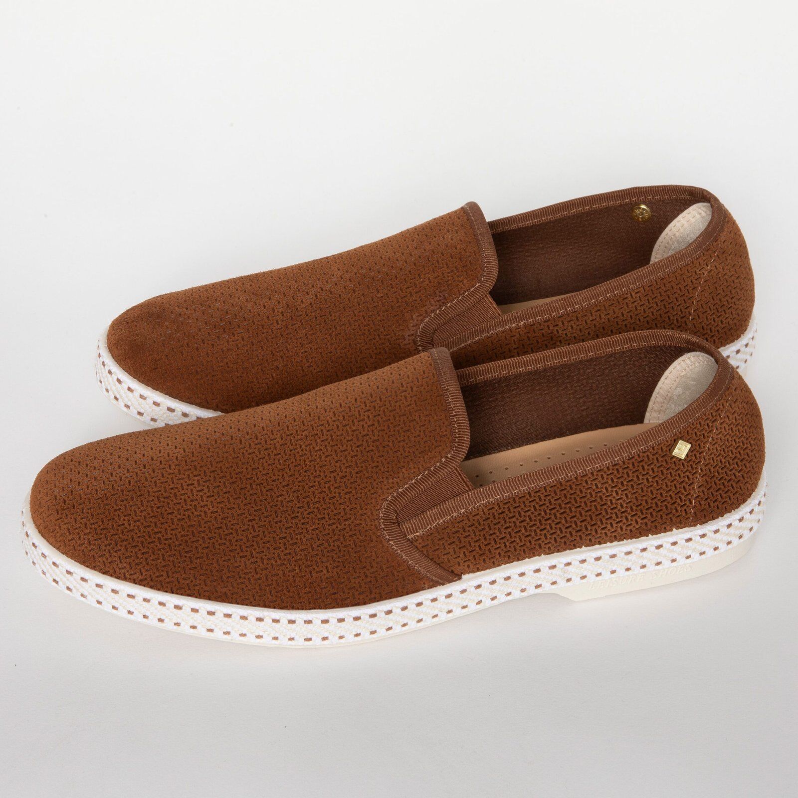 CHAUSSURES REVIERAS SUEDE EMBOSSE