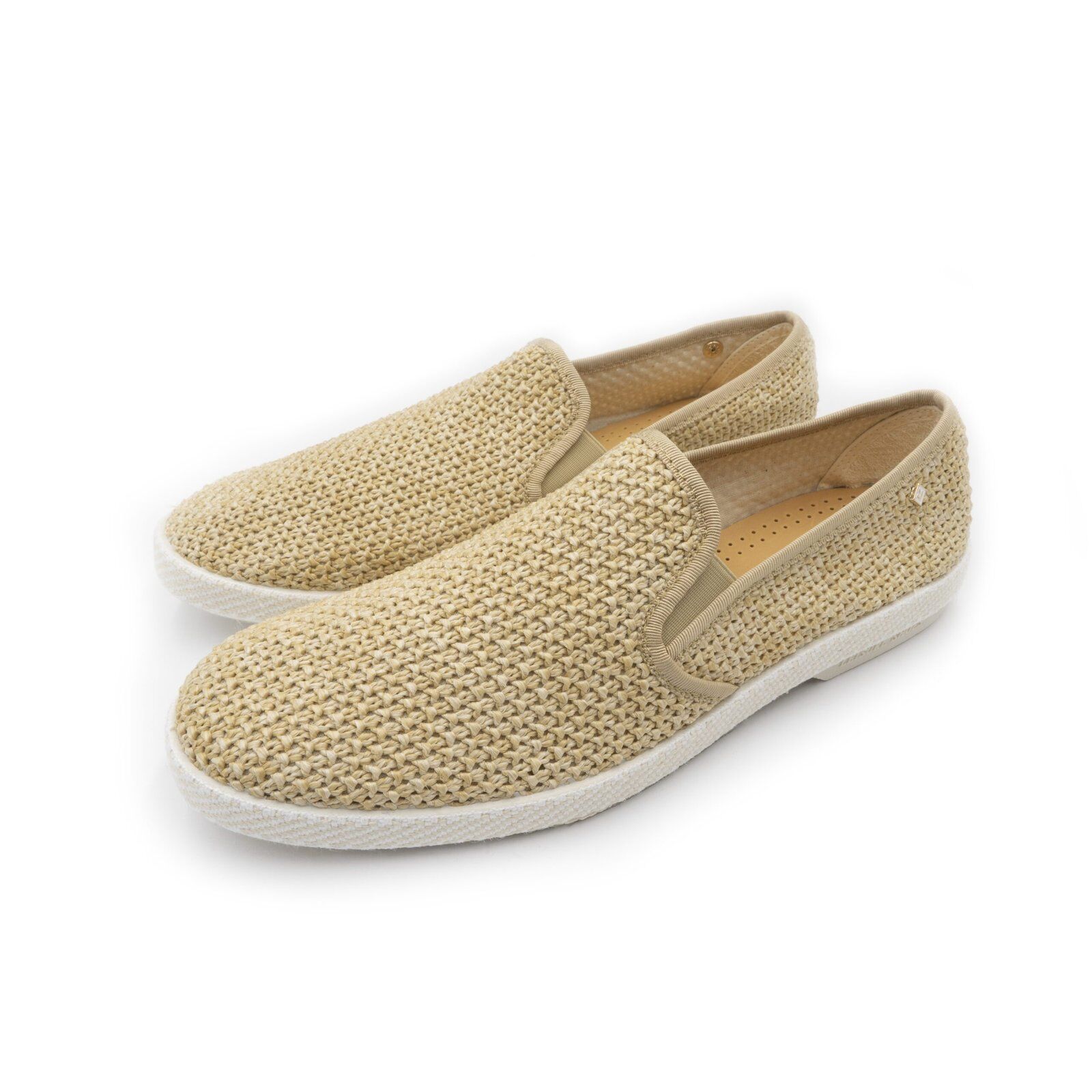 CHAUSSURES REVIERAS NUDUDE RAFFIA NUDUDE BEIGE