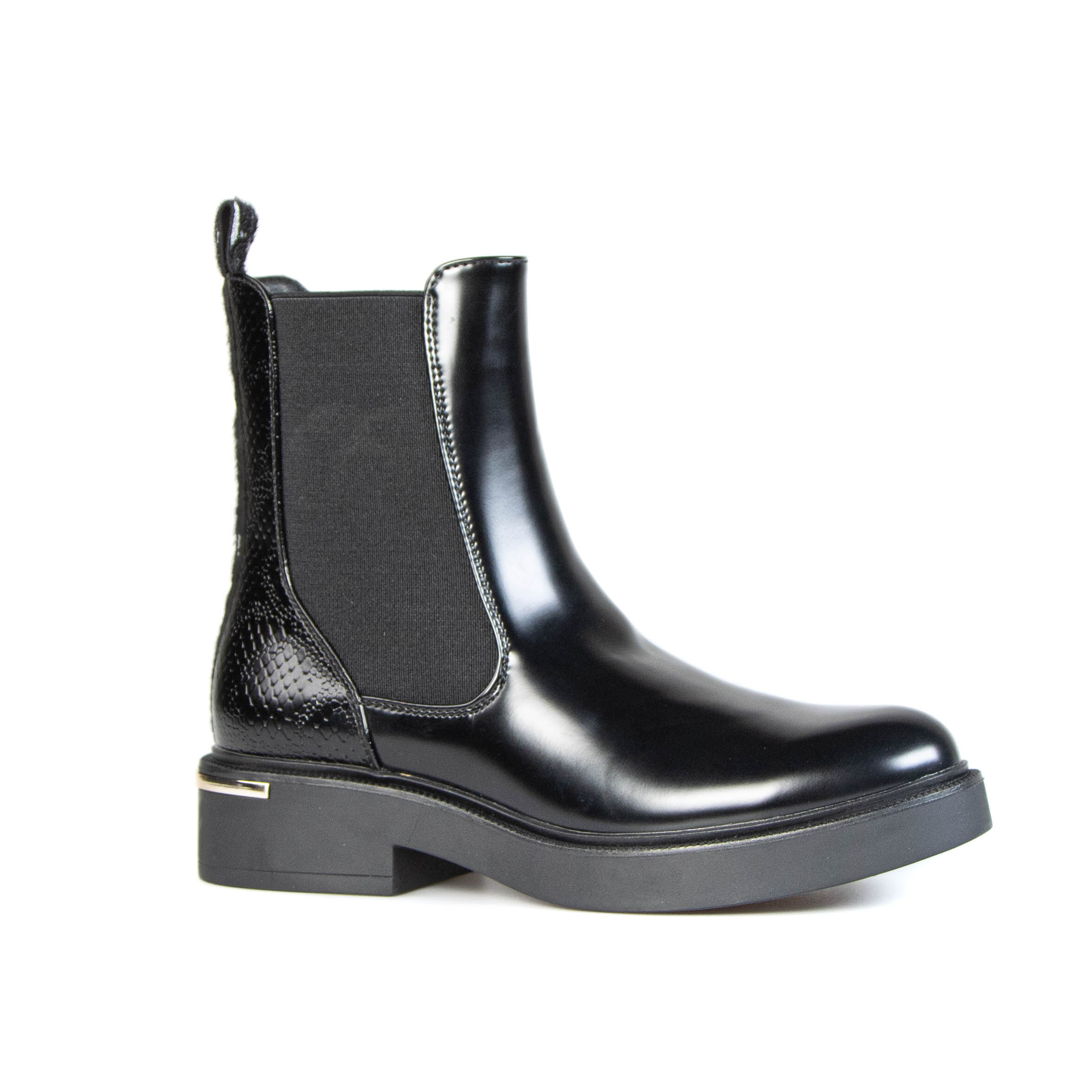 Irena – Bottines À Talon En Noir thumbnail 1