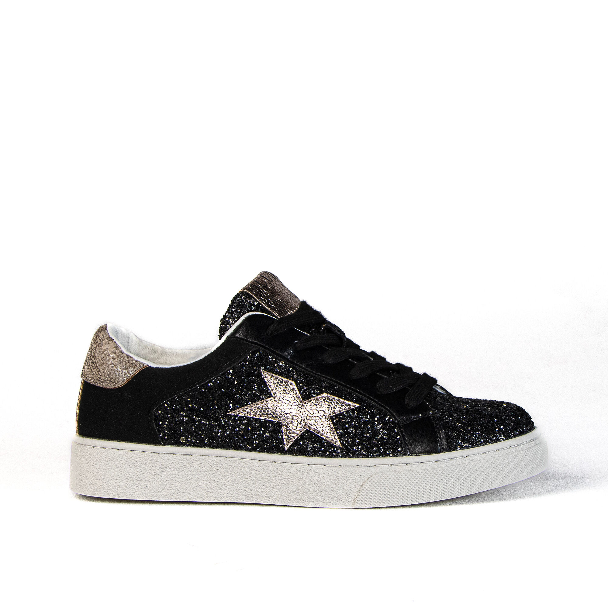 Glam – Baskets Femmes En Noir
