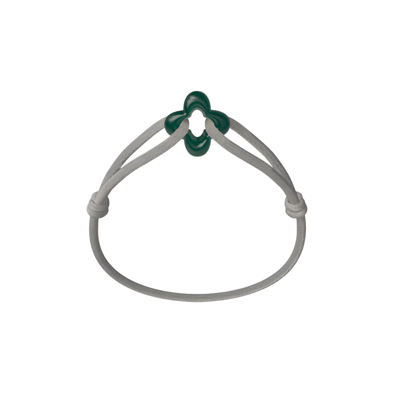 Bracelet Cordon - Green Clover