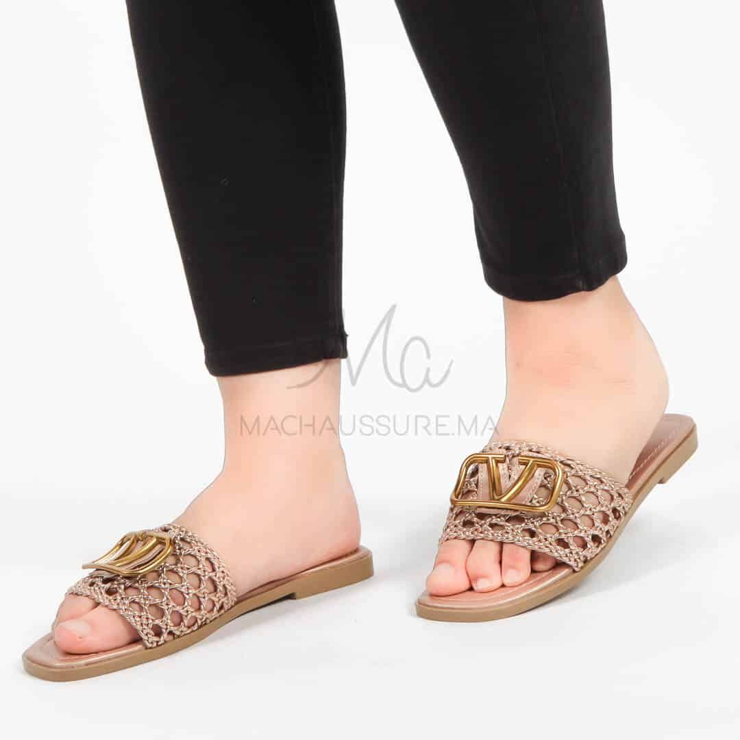 Geranium – Sandales Plates thumbnail 3