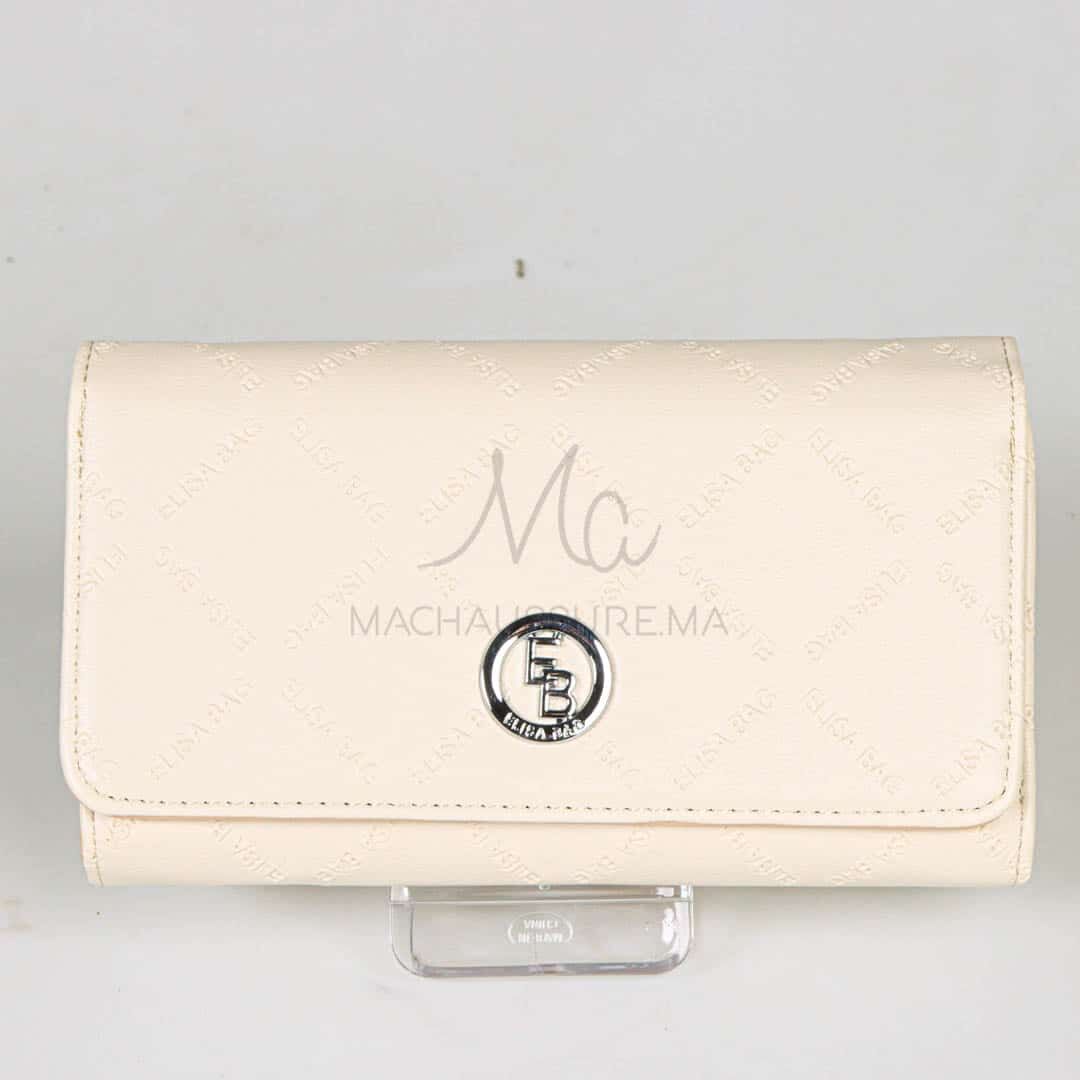 Prismatique – Portefeuille En Beige