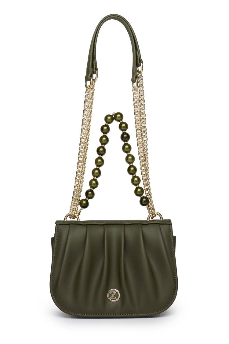 Sac à Main Et Bandoulière Avec Détails De Perles thumbnail 3