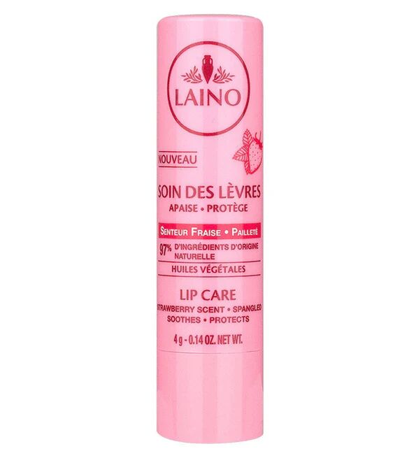 Soin Des Lèvres Pailleté Senteur Fraise – 4 G