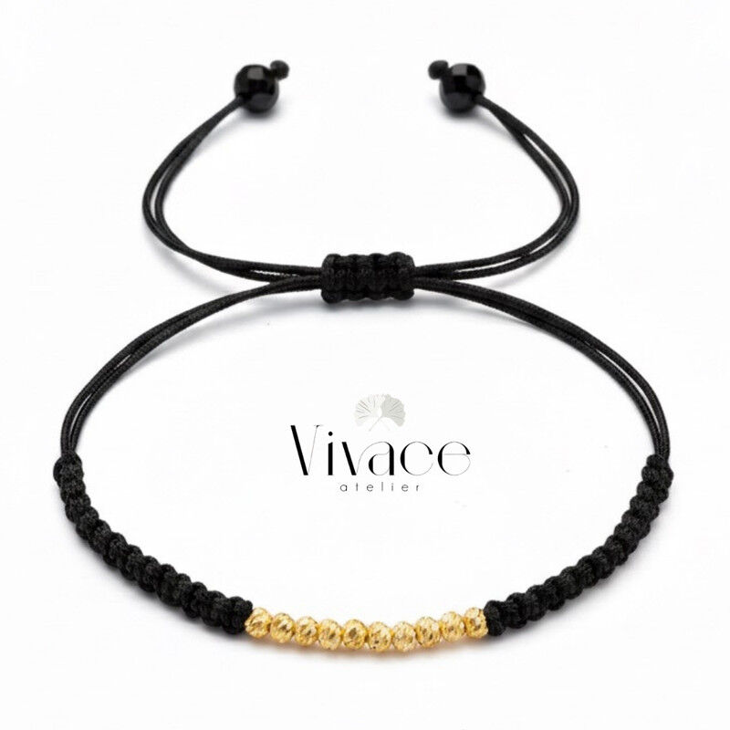 Gourmette Vivace Lys Noire