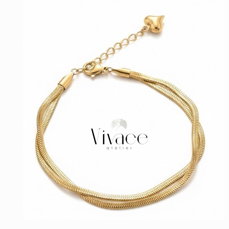 Gourmette Vivace Duo Serpent