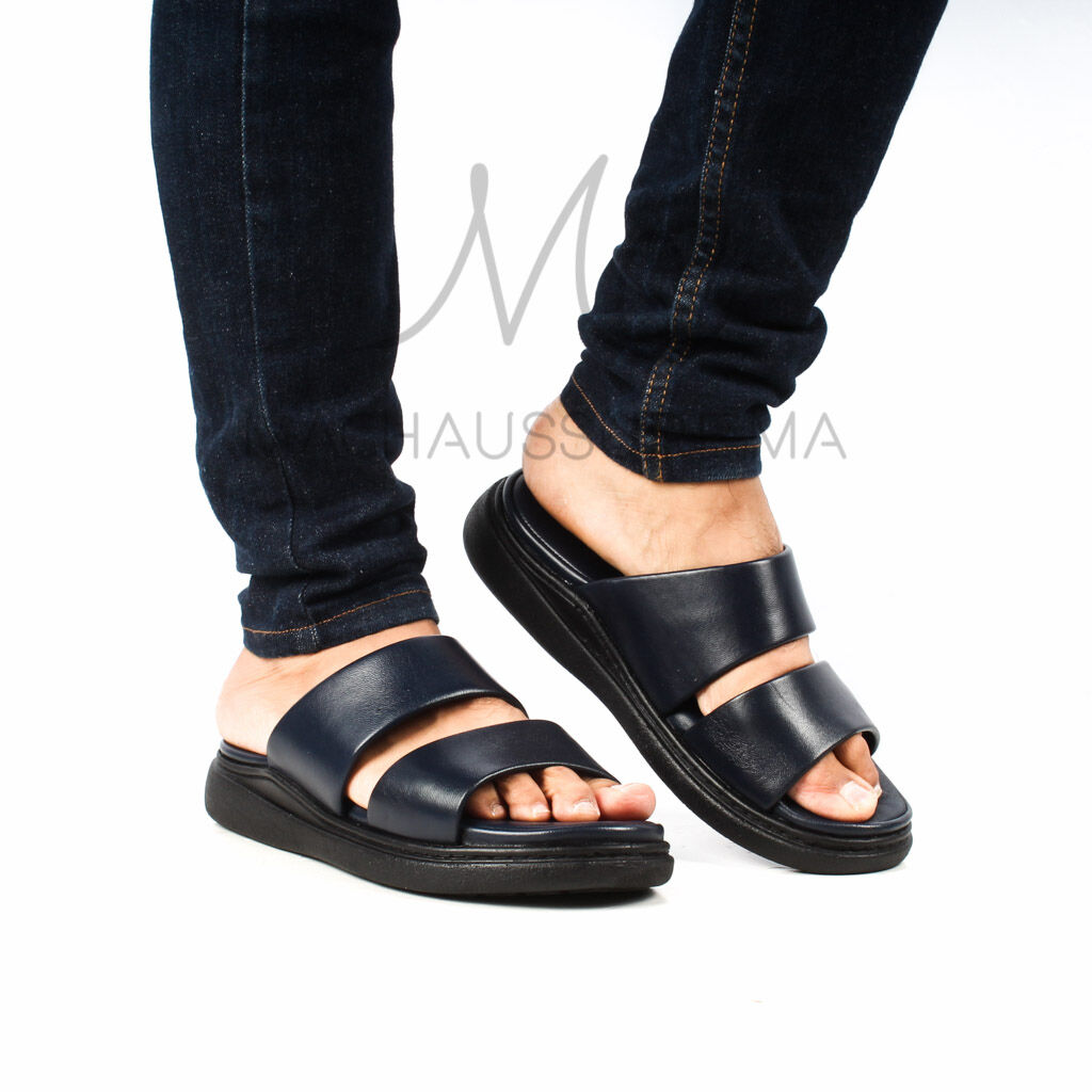 Westsider Sandales et Tongs en Cuir thumbnail 1