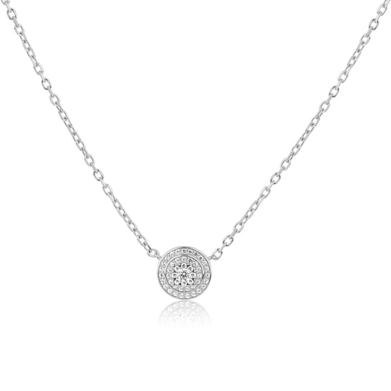 Collier Marguerite Excellence en Argent 925 Rh