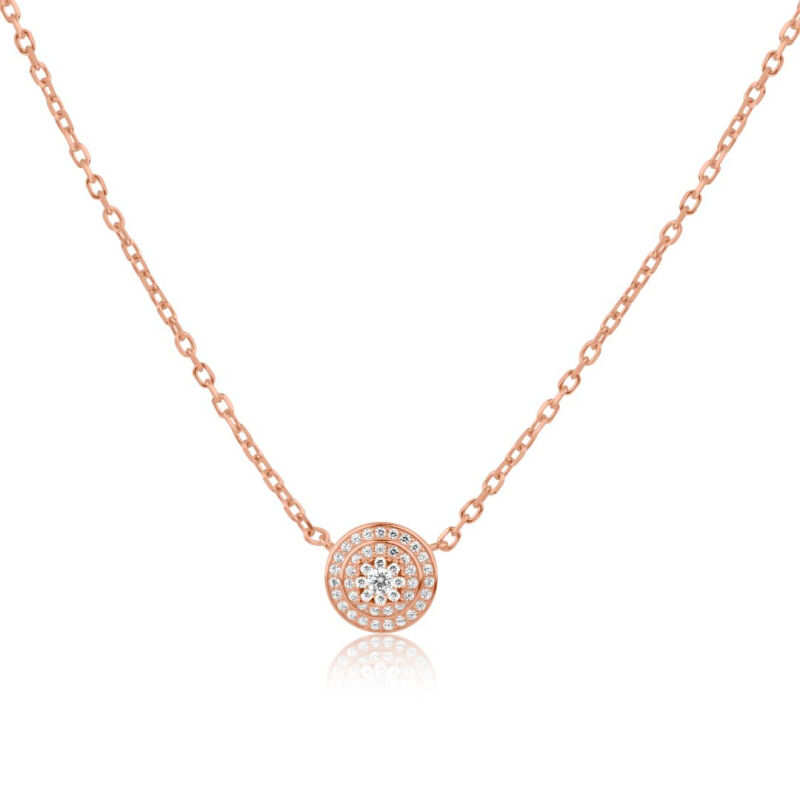 Collier Marguerite Excellence en Argent 925 R.Gold