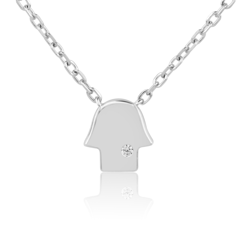 Collier Khmissa Argent 925 Rh