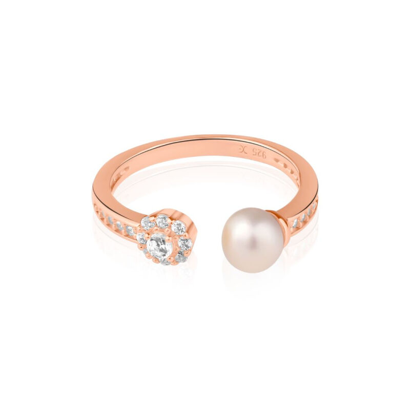 Bague en Argent 925 R.Gold & FWP