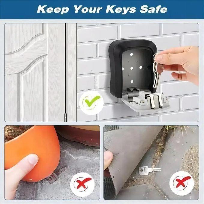 Coffre-fort Mural Étanche et Sécurisé pour Maison, (Couleur Aléatoire) thumbnail 3