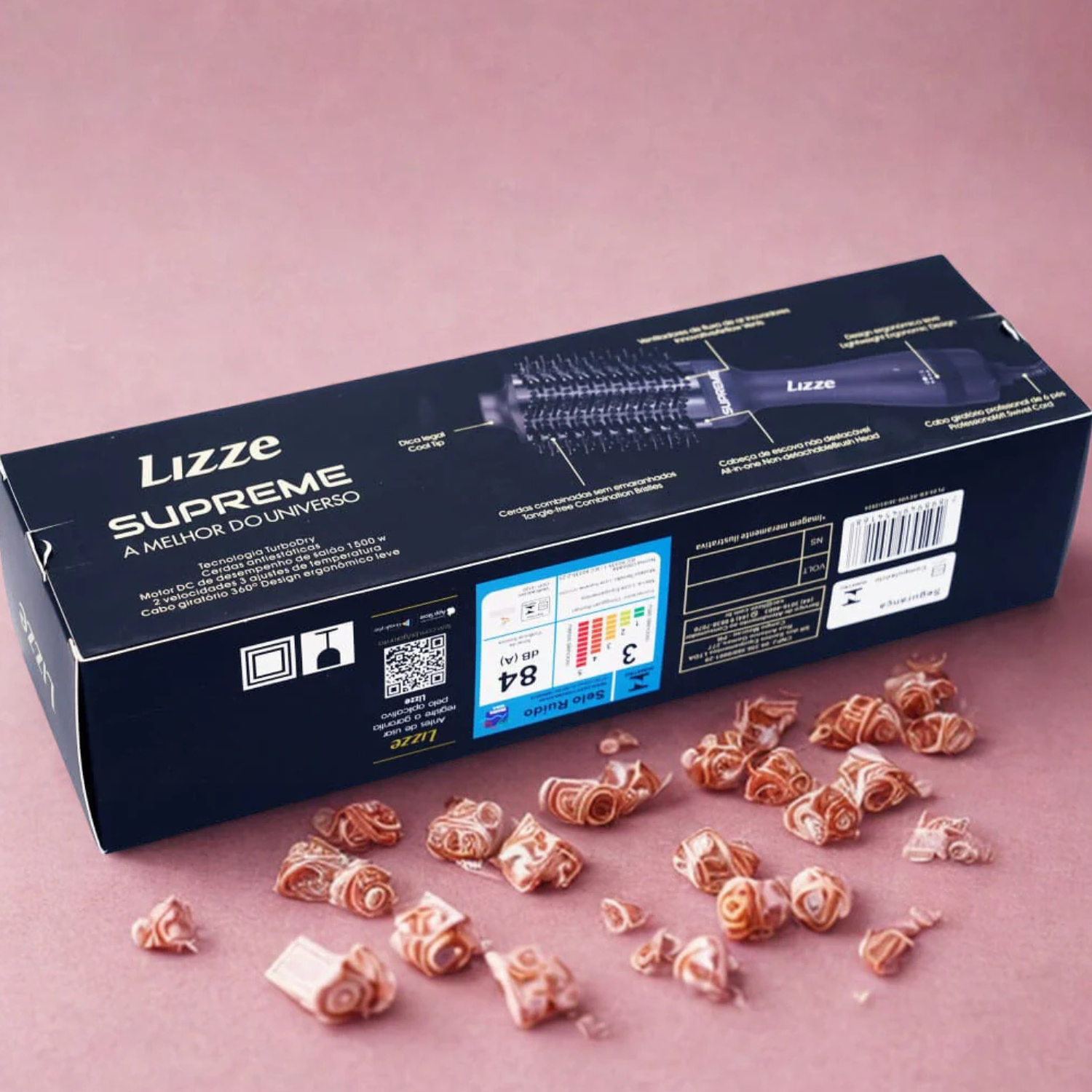 Brosse Chauffante Professionnelle 1200W – Sèche-Cheveux Air Chaud thumbnail 3