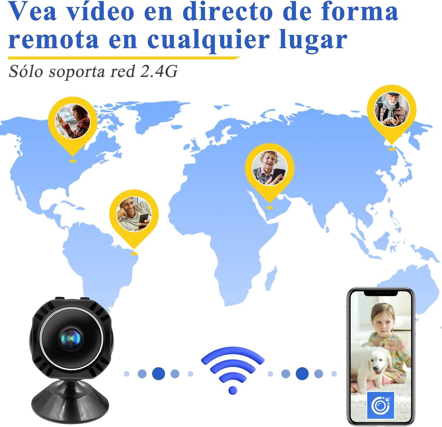 Caméra Mini WiFi 1080P avec Détection de Mouvement IP thumbnail 3
