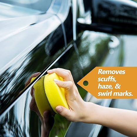 Cire de Réparation Nano pour Voiture  120ml - Pâte Anti-Rayures avec Chiffon et Accessoires