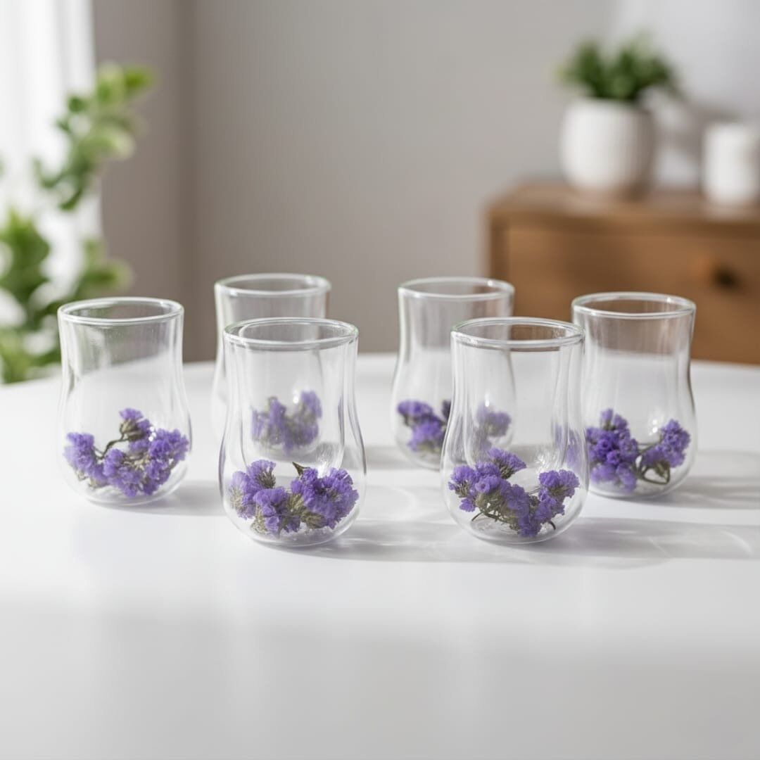 Set 6 Grandes Tasses Double Paroi 200 ml  thumbnail 1