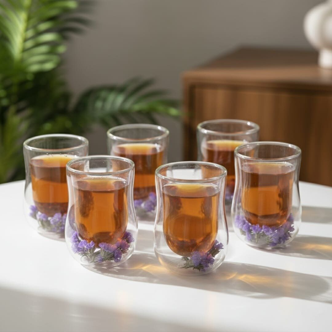 Set 6 Grandes Tasses Double Paroi 200 ml  thumbnail 2