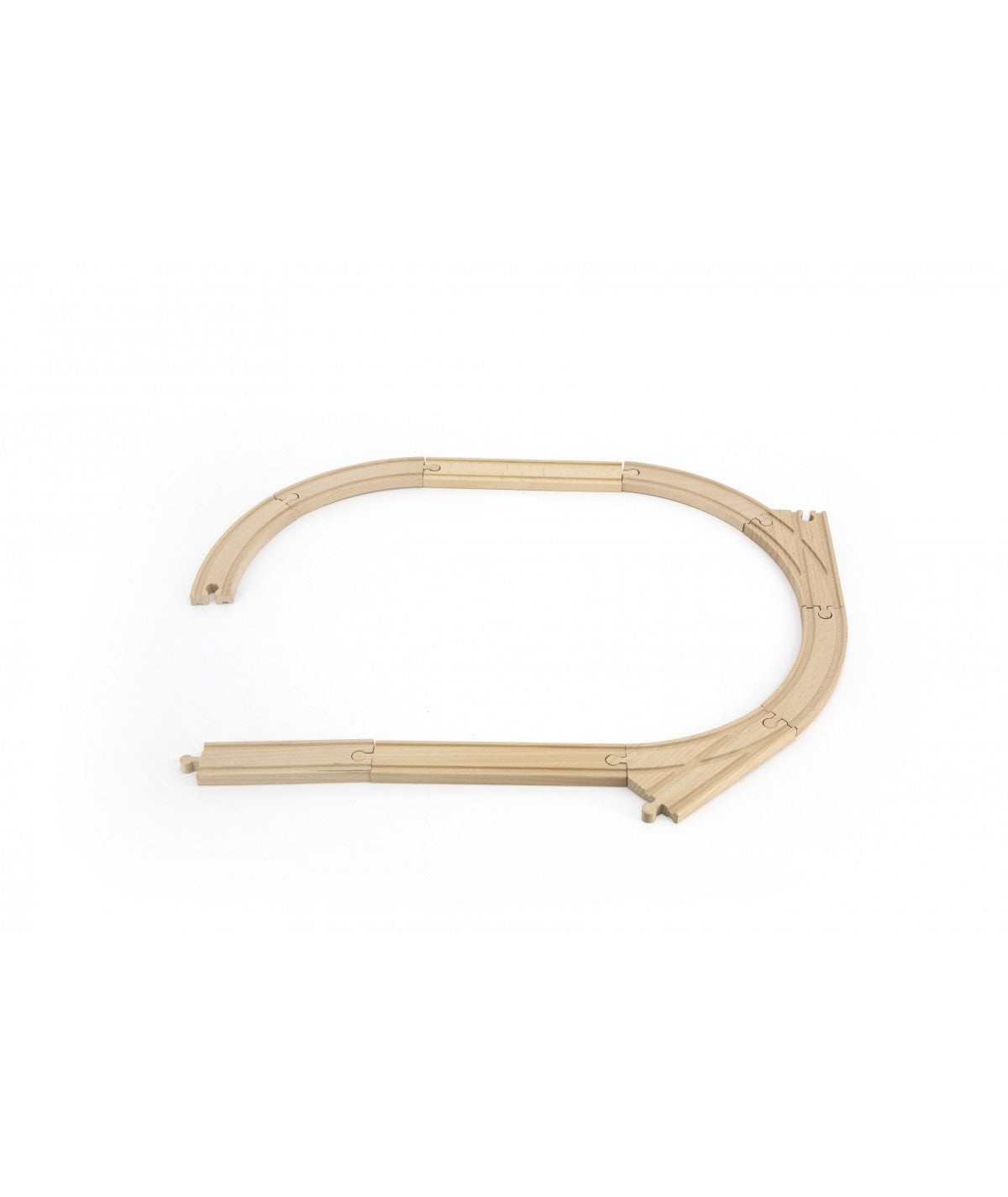 Set dextension Train en bois Rails de train +24M