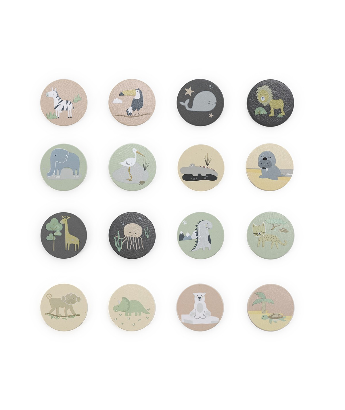 Jeu de mémoire en bois Jungle  thumbnail 3