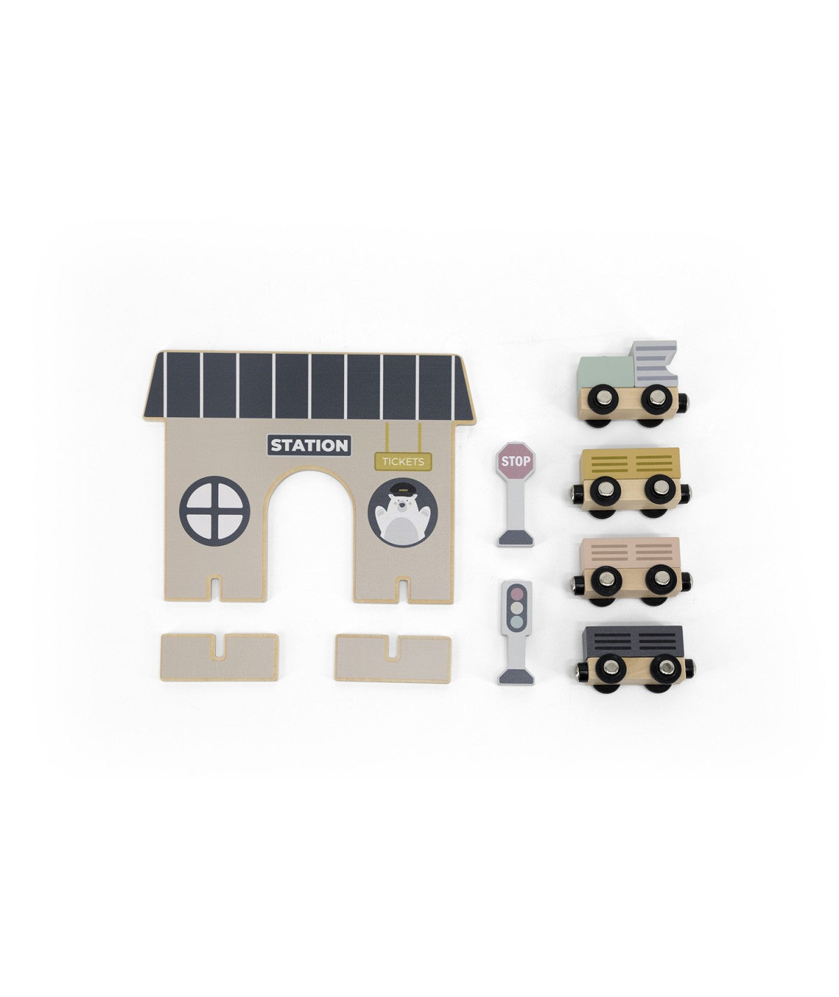 Train en bois rails +12m thumbnail 4