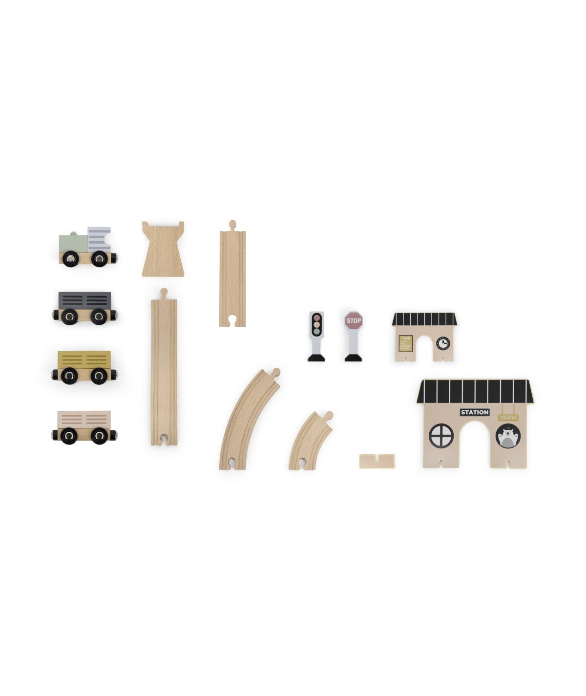 Train en bois rails +12m thumbnail 3