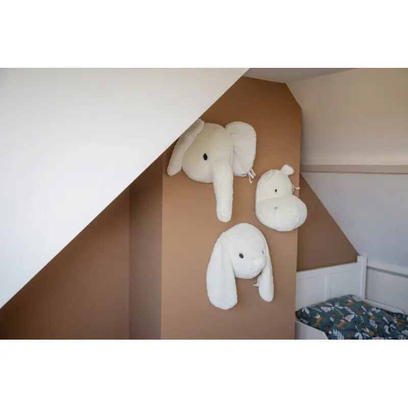 Décoration murale hippopotame Harvey - Ivoire +0m