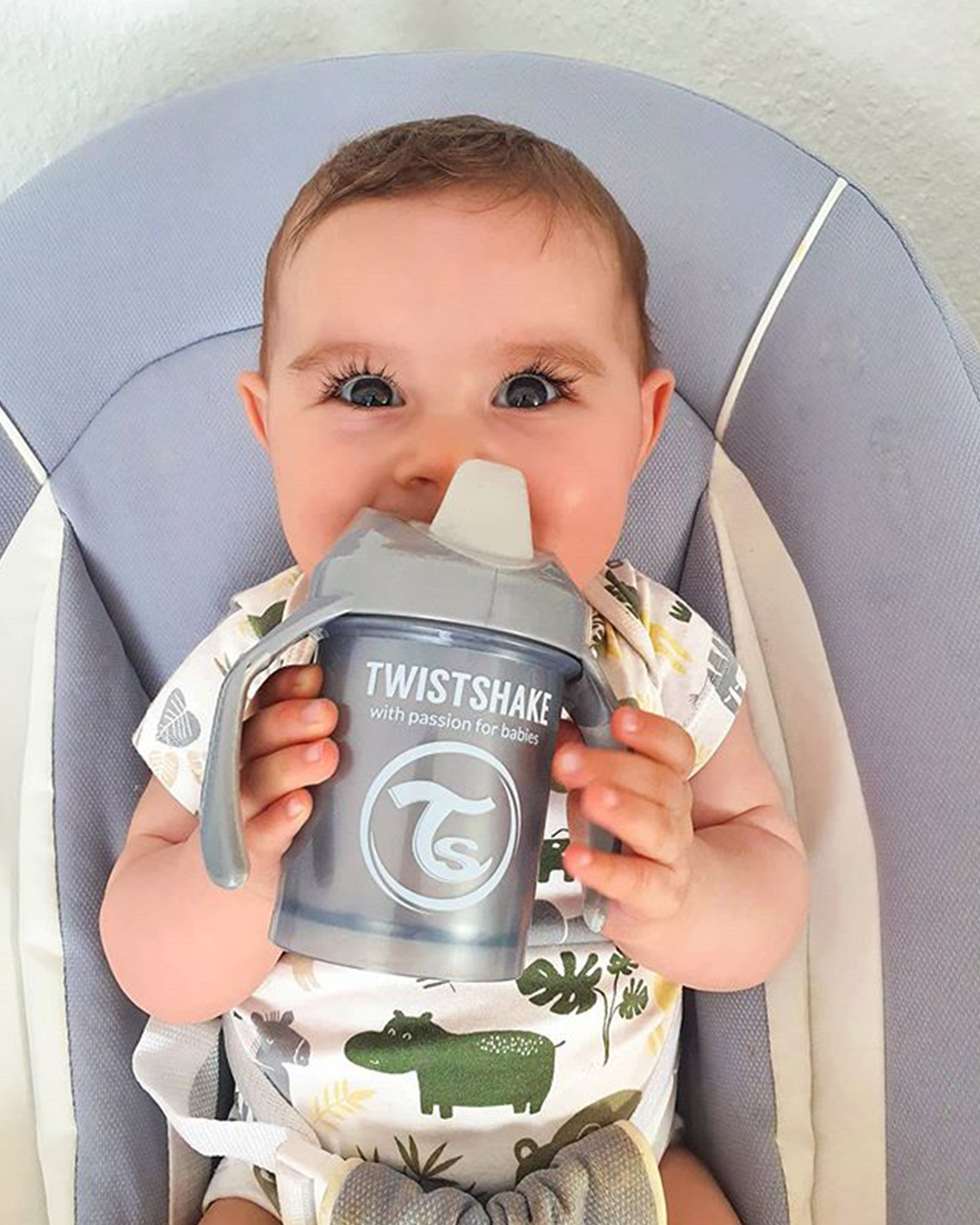 Mini Cup - Pearl Grey