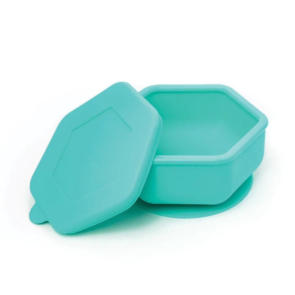 Bol avec couvercle en silicone