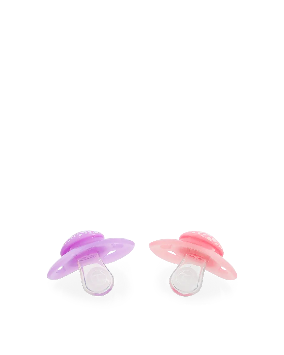 2x Tétines Rose/ Violet