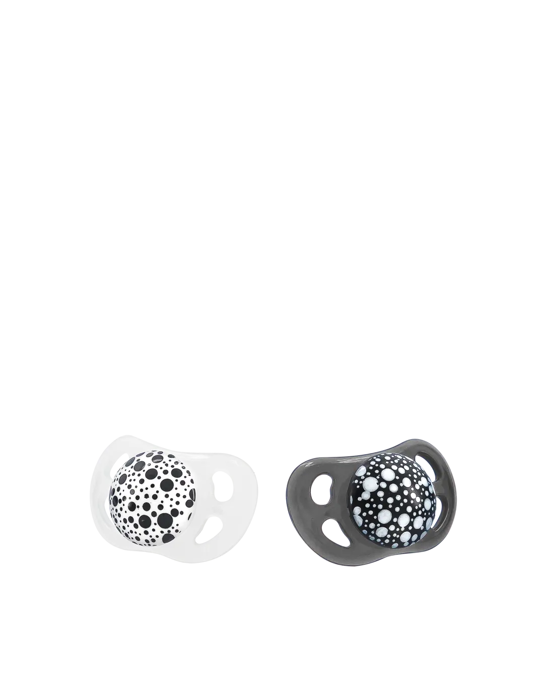 x2 Tétines Noir/ Blanc