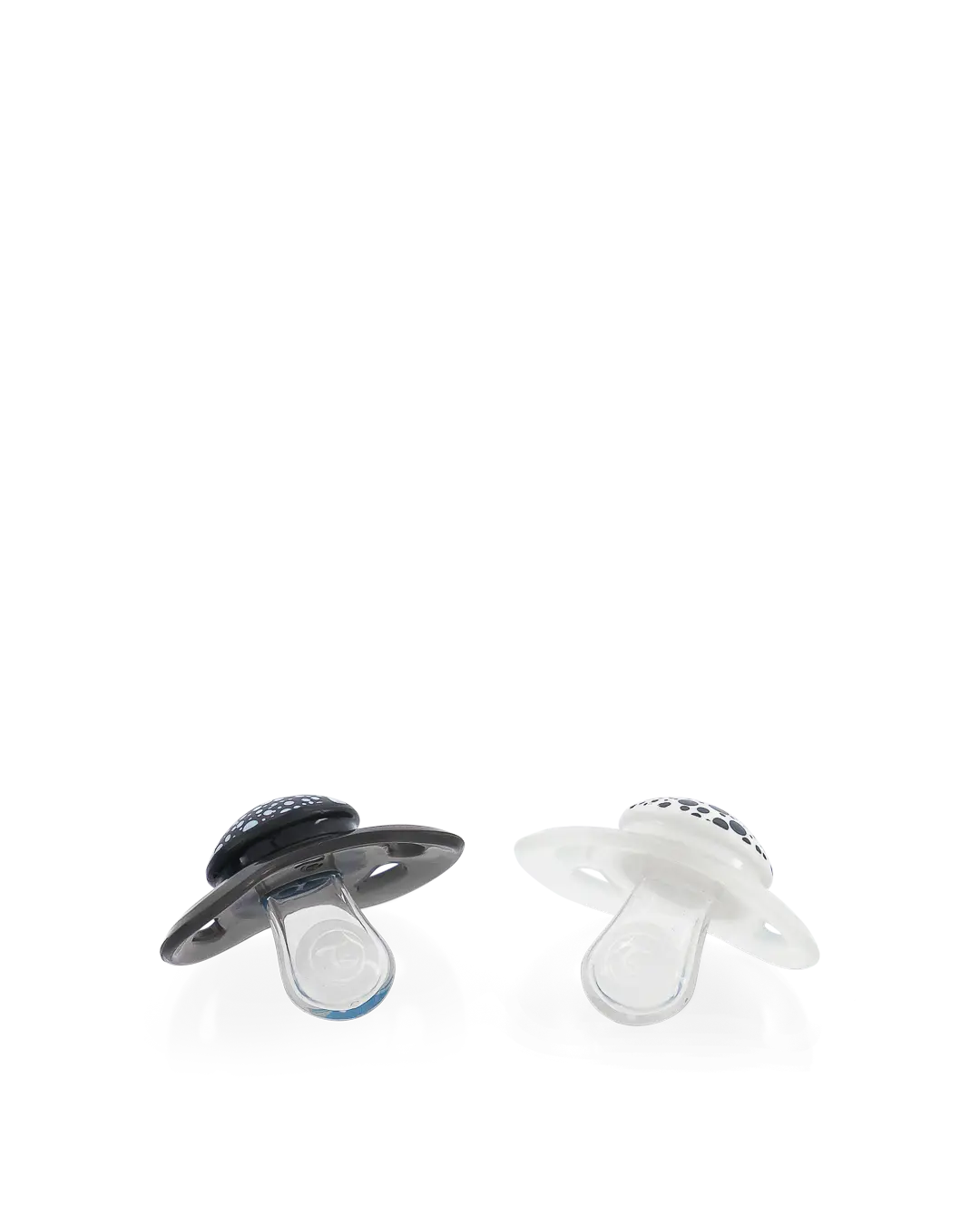 x2 Tétines Noir/ Blanc
