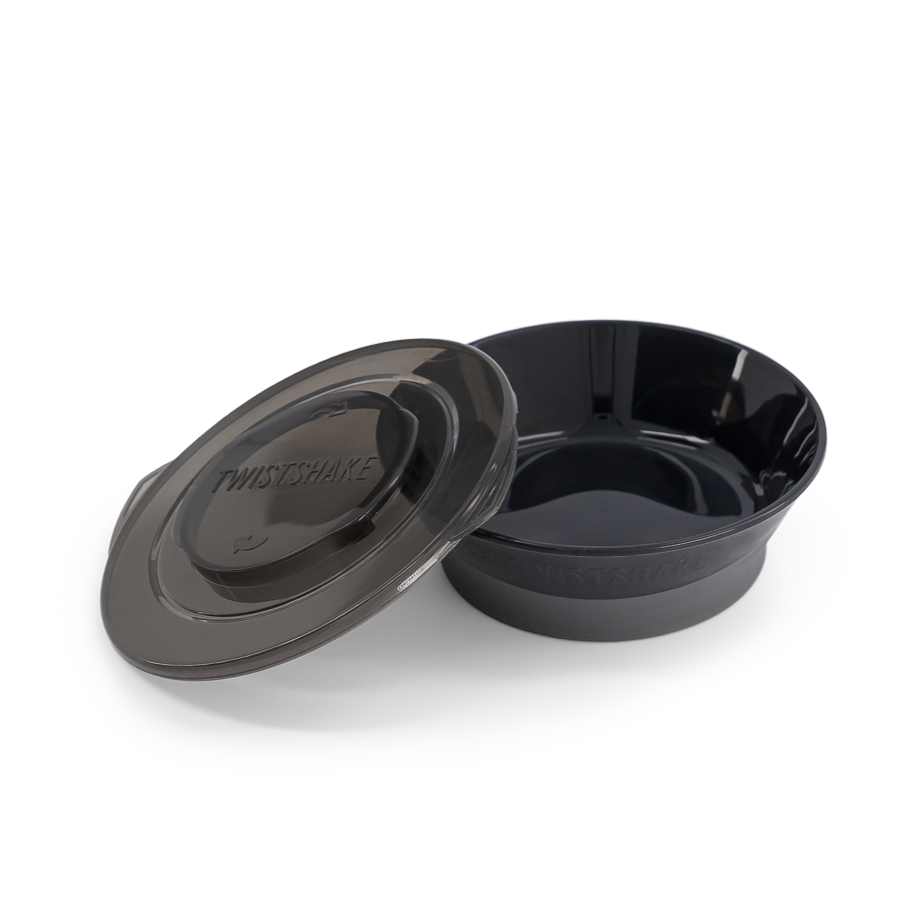 Bol avec couvercle - Noir