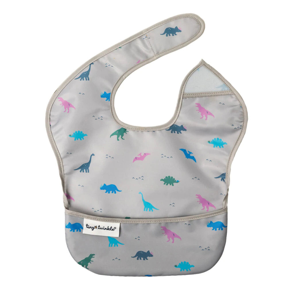 Bavoir facile Mess-proof - Dinosaure