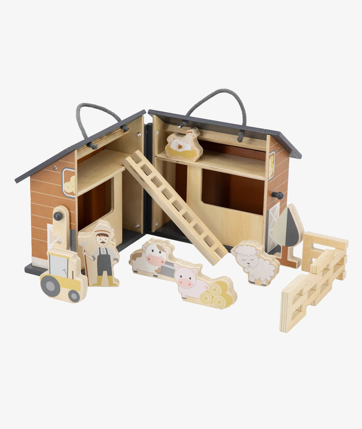 Ferme pliable en bois 