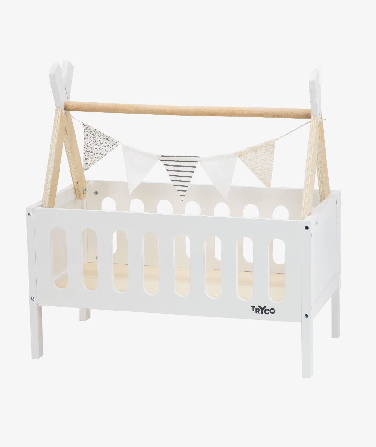 Lit de poupée en bois +18M