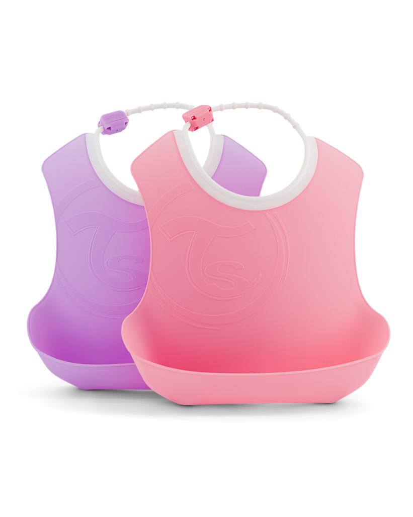 2x Bavoirs en silicone